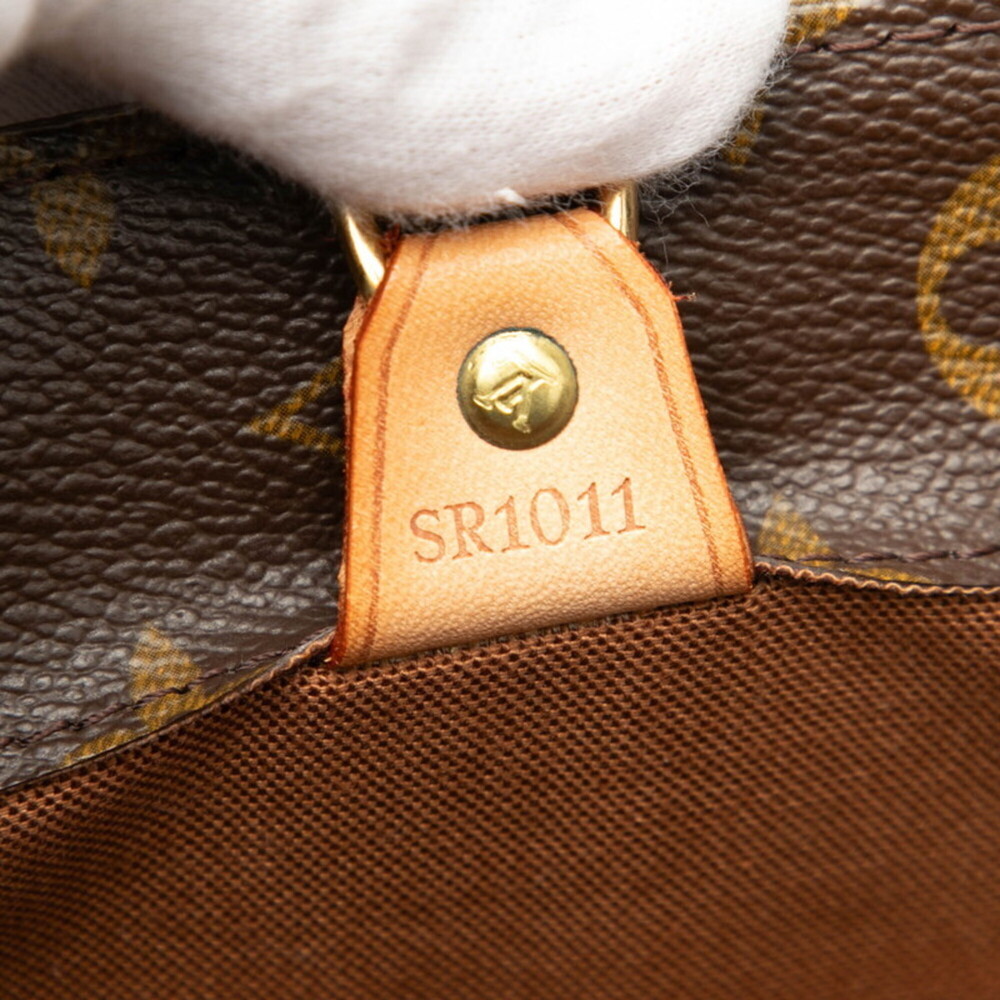LOUIS VUITTON Brown Monogram Leather Tote Bag - Picture 6 of 6